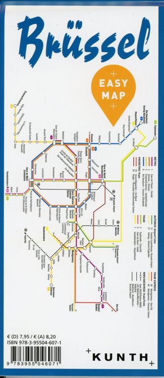 Produktbild: EASY MAP Br&uuml;ssel 1:15.000