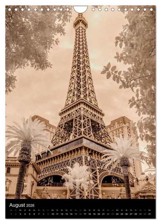 Produktbild: LAS VEGAS (Wandkalender 2026 DIN A4 hoch), CALVENDO Monatskalender