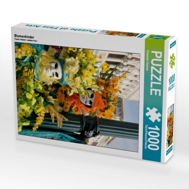 Produktbild: CALVENDO Puzzle Blumenkinder | 1000 Teile Lege-Gr&ouml;&szlig;e 64x48cm Foto-Puzzle f&uuml;r gl&uuml;ckliche Stunden