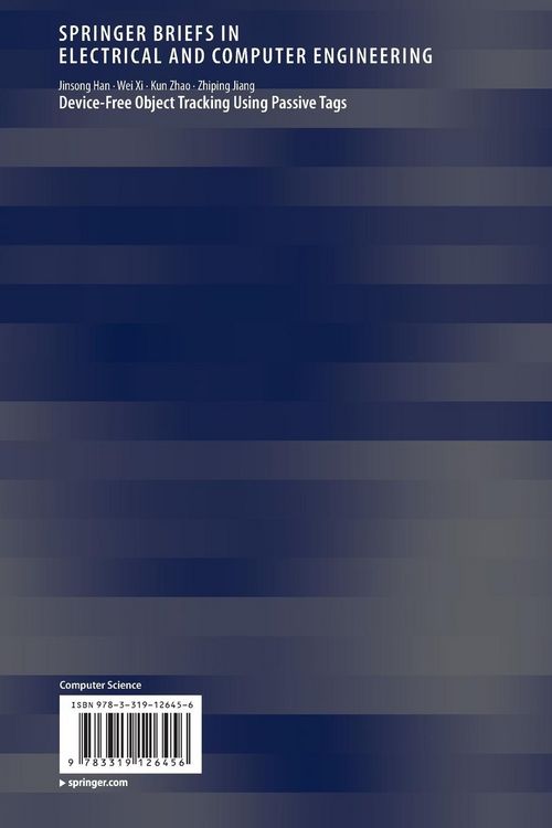 Produktbild: Device-Free Object Tracking Using Passive Tags
