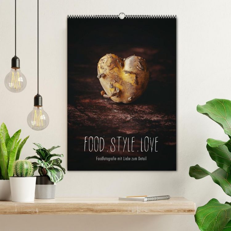 Produktbild: FOOD.STYLE.LOVE - Foodfotografie mit Liebe zum Detail (Wandkalender 2026 DIN A2 hoch), CALVENDO Monatskalender