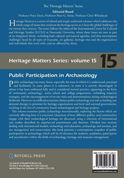 Produktbild: Public Participation in Archaeology
