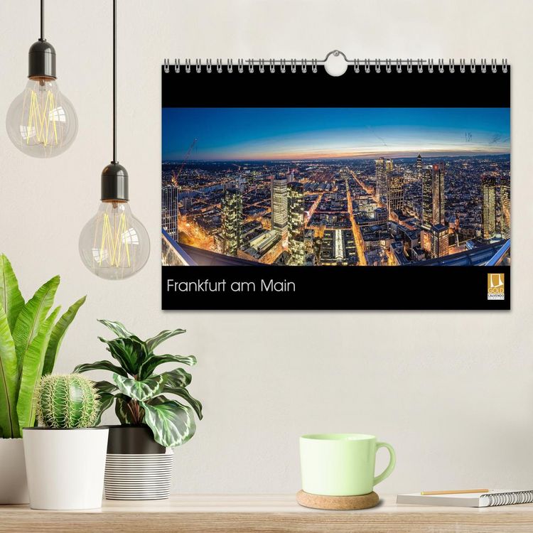 Produktbild: Frankfurt am Main (Wandkalender 2026 DIN A4 quer), CALVENDO Monatskalender