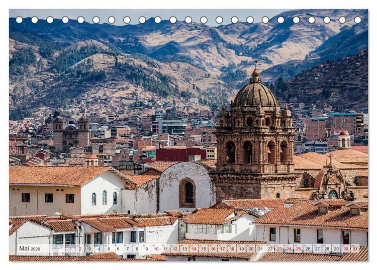 Produktbild: S&uuml;damerika - Von Quito nach Rio (Tischkalender 2026 DIN A5 quer), CALVENDO Monatskalender