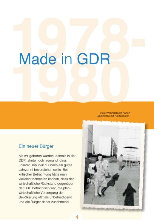 Produktbild: Aufgewachsen in der DDR - Wir vom Jahrgang 1978 - Kindheit und Jugend