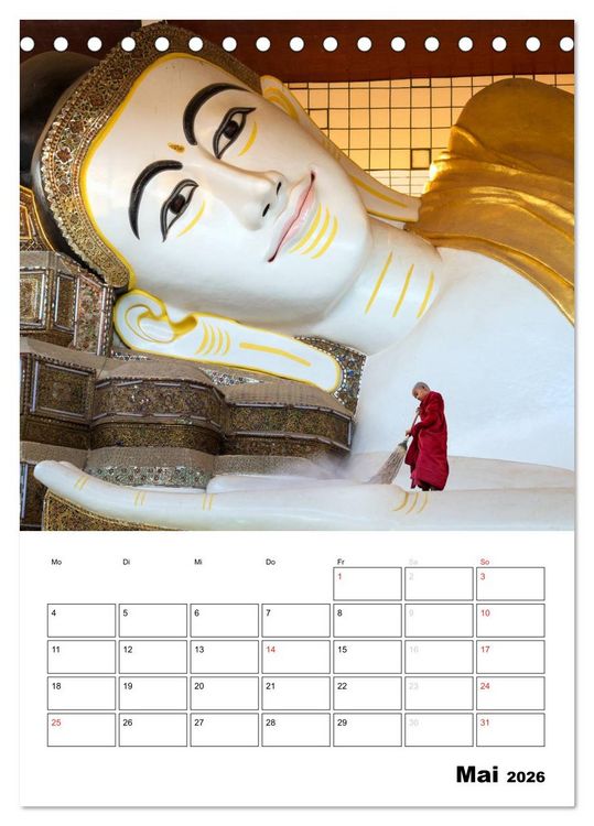 Produktbild: MEDITATION - Wellness f&uuml;r die Seele (Tischkalender 2026 DIN A5 hoch), CALVENDO Monatskalender