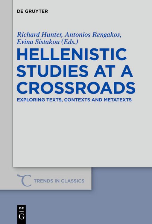 Produktbild: Hellenistic Studies at a Crossroads