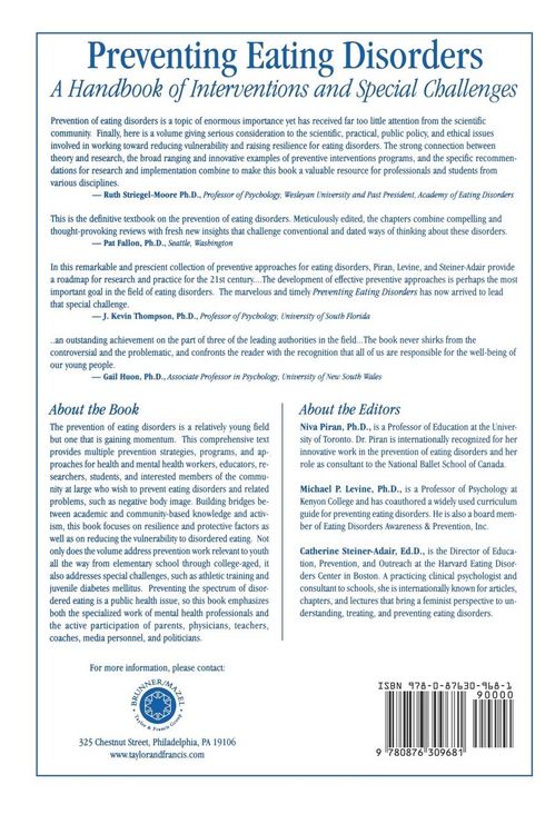 Produktbild: Preventing Eating Disorders