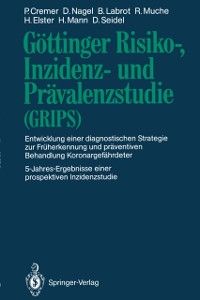 Produktbild: G&ouml;ttinger Risiko-, Inzidenz- und Pr&auml;valenzstudie (GRIPS)