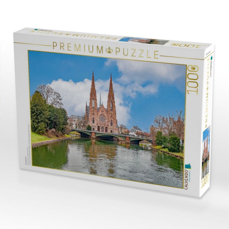 Produktbild: CALVENDO Puzzle Paulskirche | 1000 Teile Lege-Gr&ouml;&szlig;e 64x48cm Foto-Puzzle f&uuml;r gl&uuml;ckliche Stunden