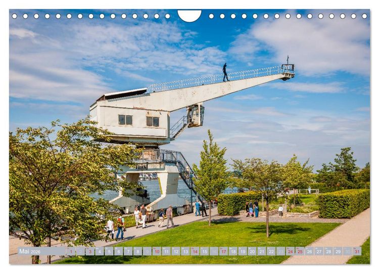 Produktbild: Bingen - Tor zum Mittelrhein (Wandkalender 2026 DIN A4 quer), CALVENDO Monatskalender