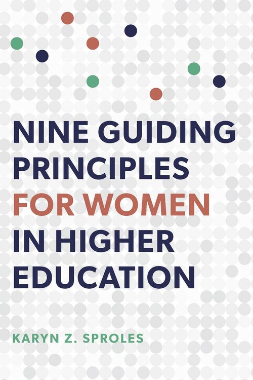 Produktbild: Nine Guiding Principles for Women in Higher Education
