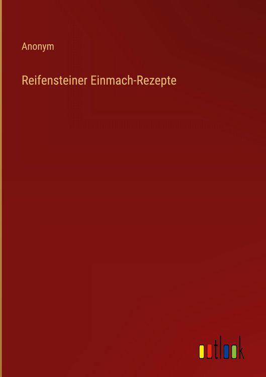 Produktbild: Reifensteiner Einmach-Rezepte