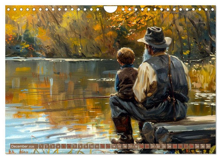 Produktbild: Life on a Farm in Old America (Wall Calendar 2026 DIN A4 landscape), CALVENDO 12 Month Wall Calendar