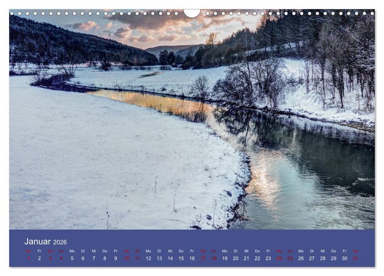 Produktbild: Sch&ouml;ne Aussichten in die Fr&auml;nkische Schweiz (Wandkalender 2026 DIN A3 quer), CALVENDO Monatskalender