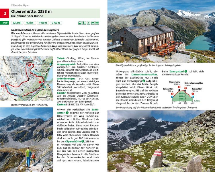 Produktbild: ROTHER Wanderbuch Leichte Wanderungen Zillertal - Achensee - Kaisergebirge - Kitzb&uuml;hel