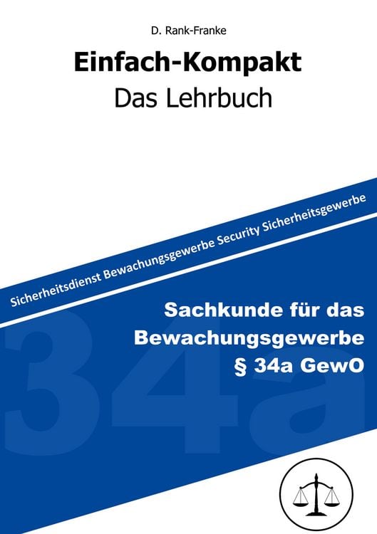 Produktbild: Sachkundepr&uuml;fung gem. &sect; 34a GewO
