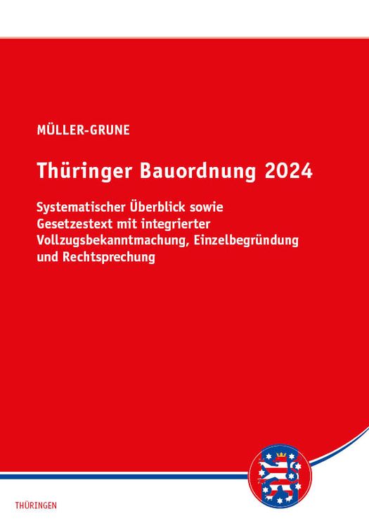 Produktbild: Th&uuml;ringer Bauordnung 2024