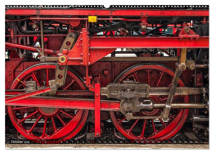 Produktbild: Unter Dampf - Eisenbahnromantik aus vergangener Zeit (hochwertiger Premium Wandkalender 2026 DIN A2 quer), Kunstdruck in Hochglanz
