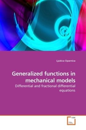 Produktbild: Oparnica, L: Generalized functions in mechanical models