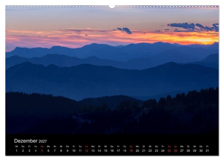Produktbild: Entschleunigt... reisen durch traumhafte Landschaften "Les Grandes Alpes" (hochwertiger Premium Wandkalender 2027 DIN A2 quer), Kunstdruck in Hochglanz