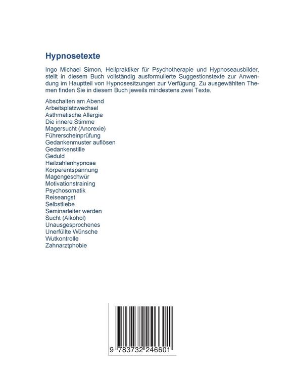 Produktbild: Hypnosetexte. Band 3