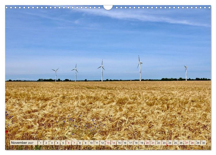 Produktbild: Fischland - Zwischen Ostsee und Bodden (Wandkalender 2027 DIN A3 quer), CALVENDO Monatskalender