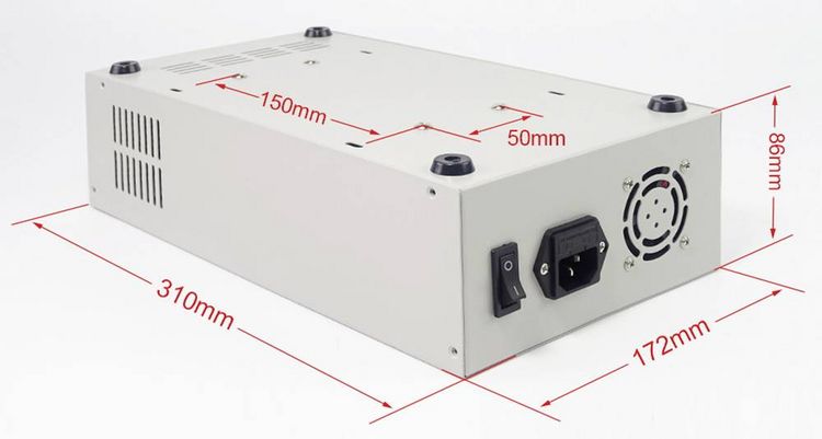 Produktbild: Joy-it RD6006 Labornetzger&auml;t, einstellbar 0 - 60 V 0 mA - 6 A fernsteuerbar, programmierbar, schmale Bauform Anzahl Ausg&auml;nge 2 x