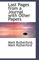 Produktbild: Last Pages from a Journal with Other Papers