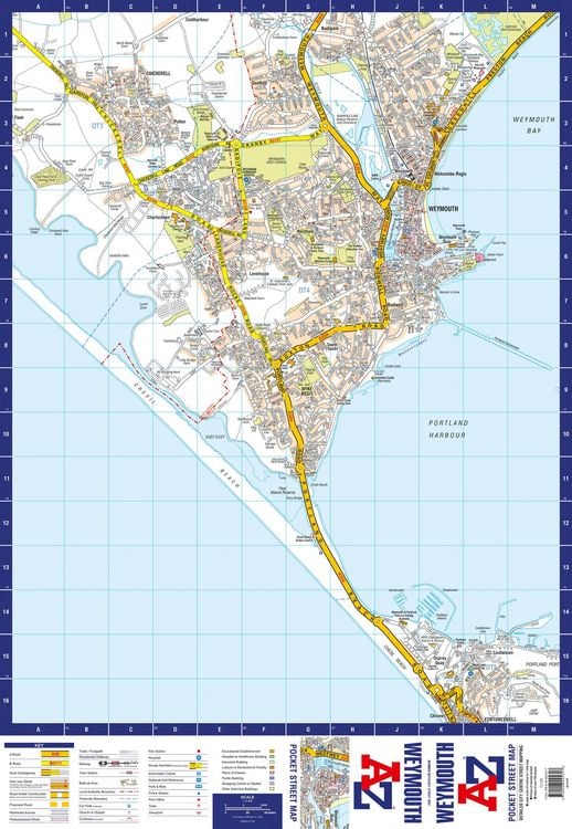 Produktbild: Weymouth Pocket Street Map