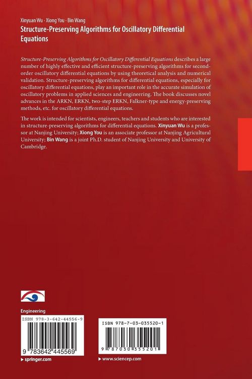 Produktbild: Structure-Preserving Algorithms for Oscillatory Differential Equations