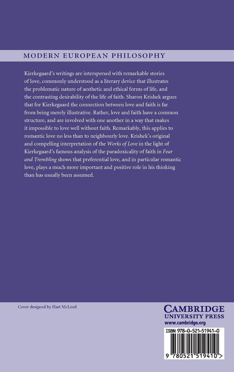 Produktbild: Kierkegaard on Faith and Love
