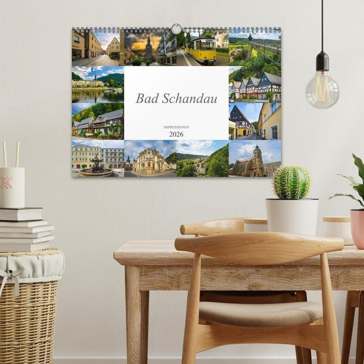 Produktbild: Bad Schandau Impressionen (Wandkalender 2026 DIN A3 quer), CALVENDO Monatskalender