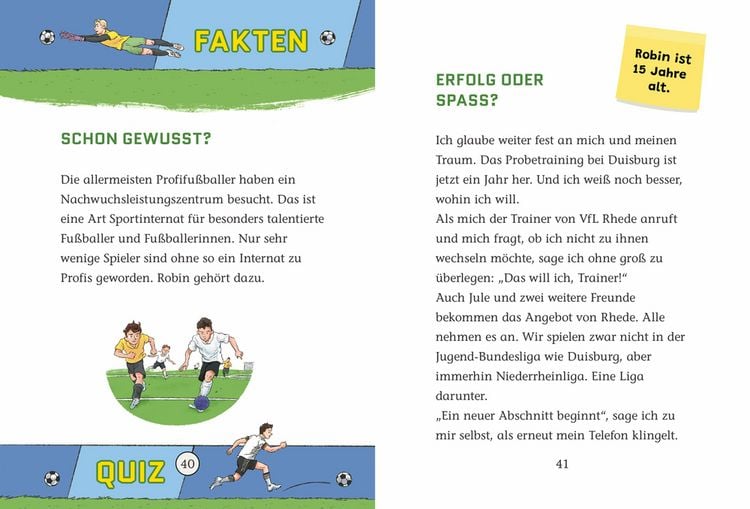 Produktbild: Sportstars erz. (Bd.1/Leseanf.) - Mein Traum v.Profi-Fu&szlig;ball