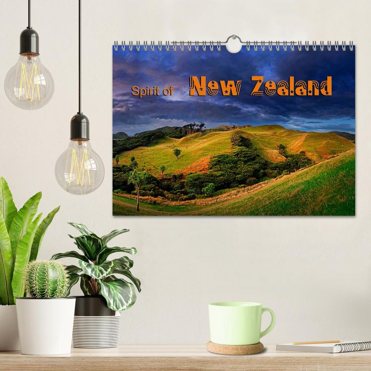 Produktbild: Spirit of New Zealand (Wall Calendar 2026 DIN A4 landscape), CALVENDO 12 Month Wall Calendar