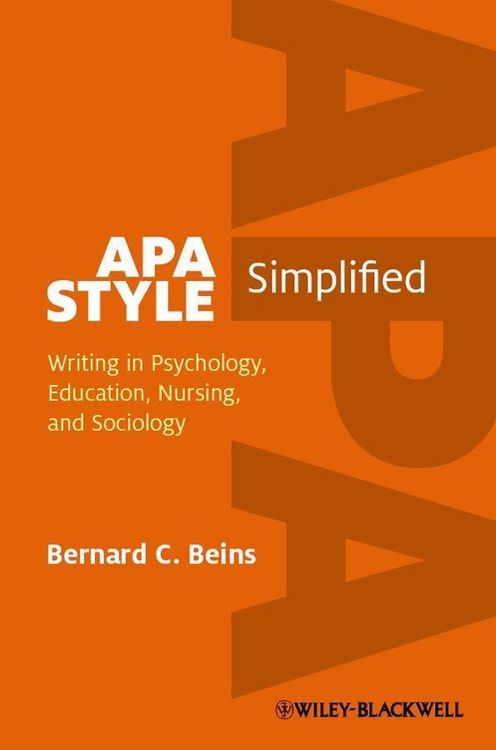 Produktbild: APA Style Simplified