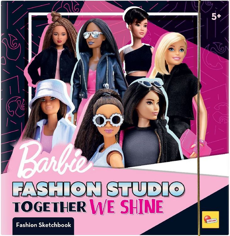 Produktbild: Barbie Sketch Book Together We Shine - Fashion Studio (In Display of 6 PCS)