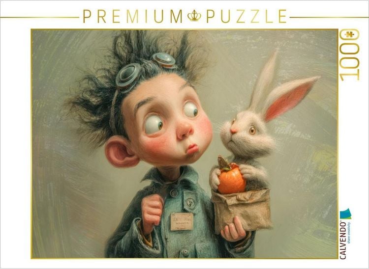 Produktbild: CALVENDO Puzzle Humoristische Werke | 1000 Teile Lege-Gr&ouml;&szlig;e 64x48cm Foto-Puzzle f&uuml;r gl&uuml;ckliche Stunden