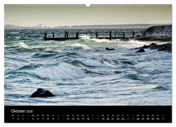 Produktbild: Ostsee (Wandkalender 2026 DIN A2 quer), CALVENDO Monatskalender