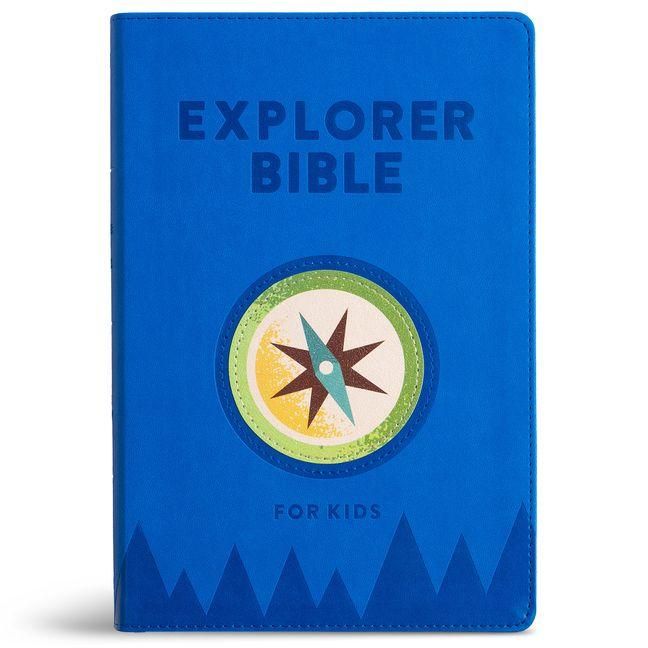 Produktbild: KJV Explorer Bible for Kids, Royal Blue Leathertouch, Indexed