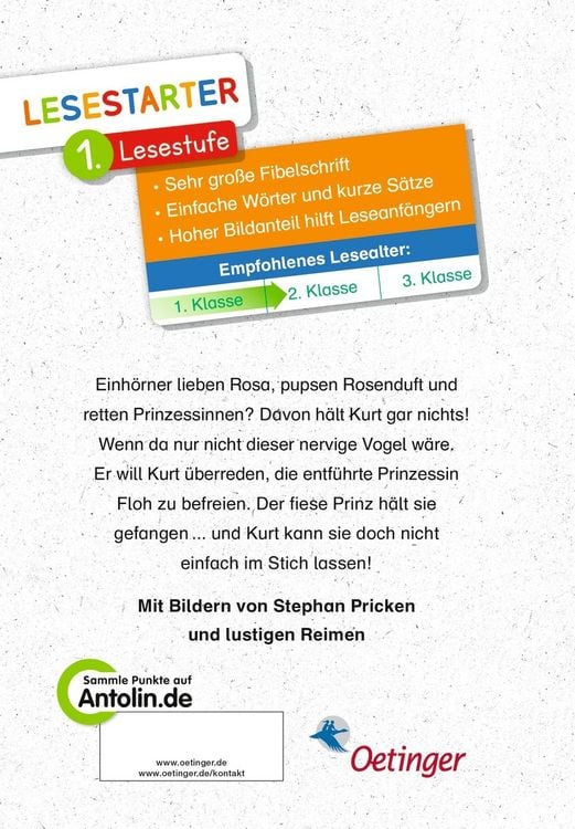 Produktbild: Kurt. Nein, ich will kein Einhorn sein!
