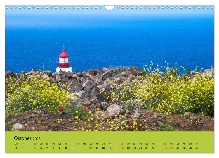 Produktbild: Zauberhaftes Madeira (Wandkalender 2026 DIN A3 quer), CALVENDO Monatskalender
