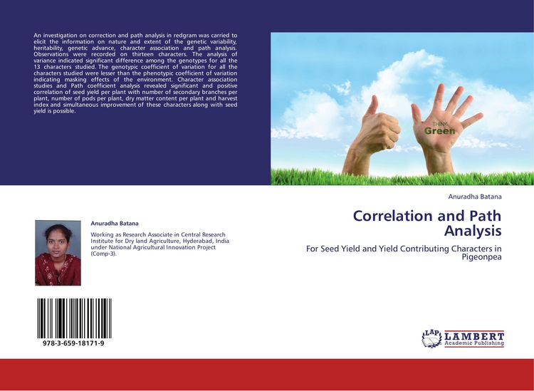 Produktbild: Correlation and Path Analysis