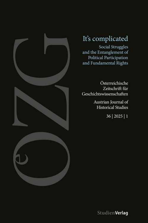 Produktbild: &Ouml;sterreichische Zeitschrift f&uuml;r Geschichtswissenschaften 36/1/2025