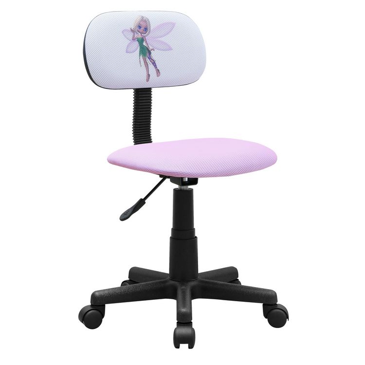 Produktbild: HTI-Line Kinderdrehstuhl Prinzessin & Einhorn Gr&uuml;n h&ouml;henverstellbar mit Rollen