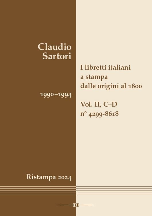 Produktbild: I libretti italiani a stampa dalle origini al 1800. Catalogo analitico con 16 indici