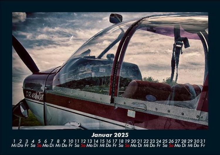 Produktbild: Flugzeuge 2025 Fotokalender DIN A5