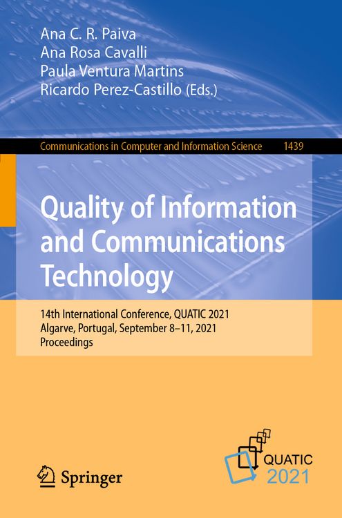 Produktbild: Quality of Information and Communications Technology