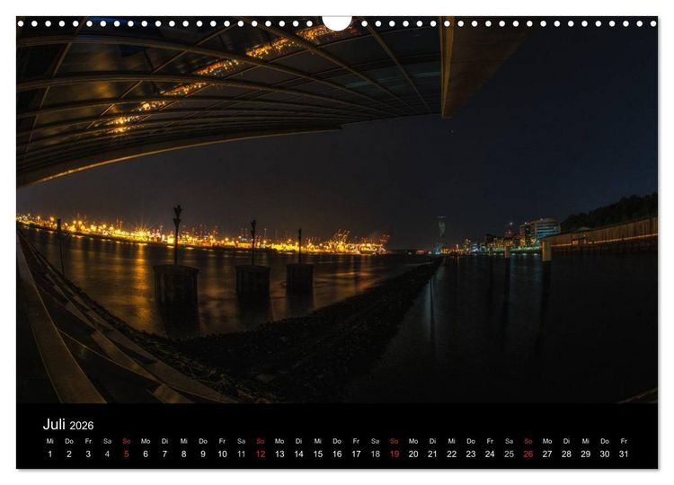 Produktbild: Mein Hamburg (Wandkalender 2026 DIN A3 quer), CALVENDO Monatskalender