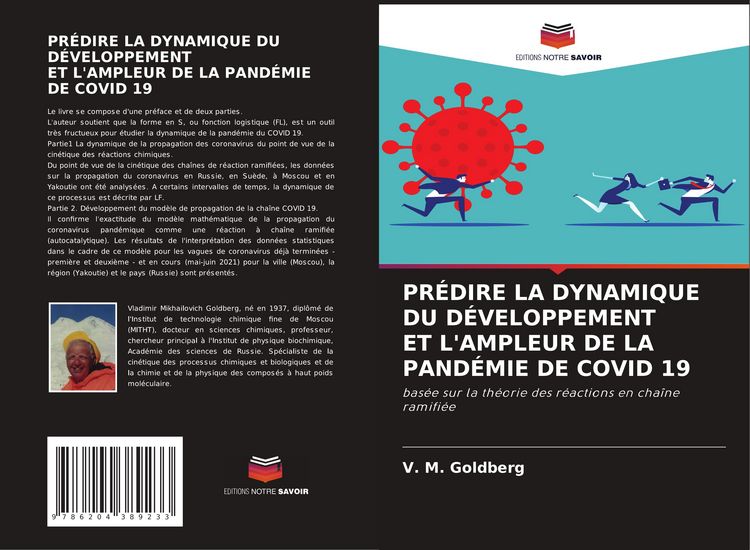 Produktbild: PR&Eacute;DIRE LA DYNAMIQUE DU D&Eacute;VELOPPEMENT ET L'AMPLEUR DE LA PAND&Eacute;MIE DE COVID 19
